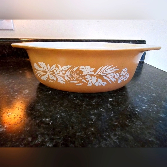 Pyrex Other - Pyrex Vintage Spices 1.5 Qt OvalCasserole Dish